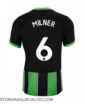 Brighton James Milner #6 Maglia Gara Terza Repliche 2024-25 Maniche Corte